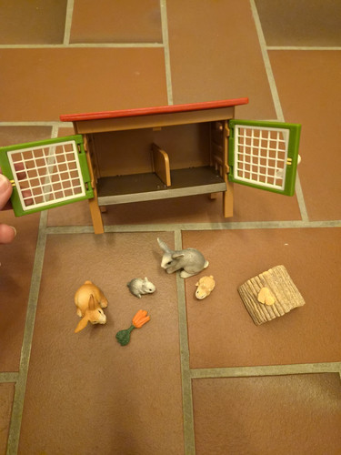 Schleich hasenstall mit zaun - schleich,